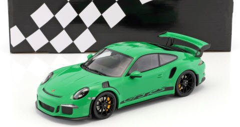 ミニチャンプス 153066228 1/18 ポルシェ 911 (991) GT3 RS 2015