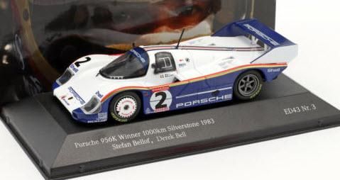 【予約中！】 956K ポルシェ 1/43 SBC003 CMR #2 シルバー 1000km ウィナー ミニカー