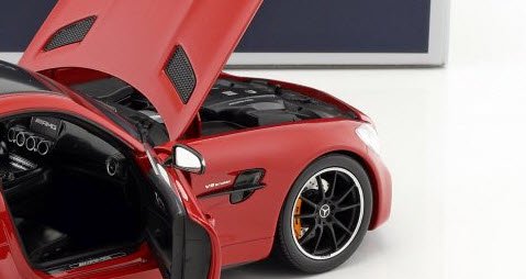 ノレブ 183452 1/18 メルセデス AMG GT R 2018 レッド - ミニチャンプス専門店　【Minichamps World】