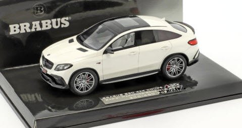 ミニチャンプス 437034310 1/43 ブラバス 850 AUF BASIS メルセデス ベンツ GLE 63 S 2015 ホワイト -  ミニチャンプス専門店 【Minichamps World】