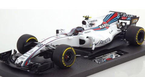 ミニチャンプス 117170018 1/18 ウィリアムズ マルティニ レーシング メルセデス FW40 #18 ランス・ストロール オーストラリアGP  2017 - ミニチャンプス専門店 【Minichamps World】