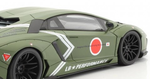 超美品】京商 GTS18502K Lamborghini Aventador Coupe LB Performance