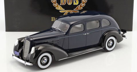 BoS Models BOS317 1/18 リンカーン V-12 Model K リムジン 1937 ダークブルー / ブラック -  ミニチャンプス専門店　【Minichamps World】