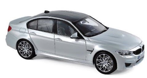 ノレブ 183235 1/18 BMW M3 Competition 2017 シルバー - ミニチャンプス専門店 【Minichamps World】