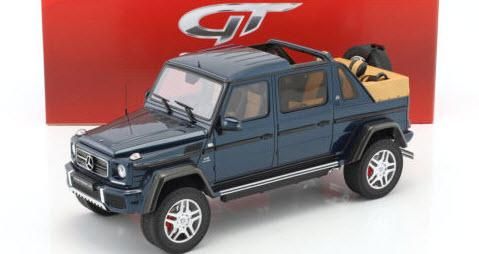 Gtスピリット Gts174 1 18 メルセデス マイバッハ G650 ランドレー ダークブルー ミニチャンプス専門店 Minichamps World