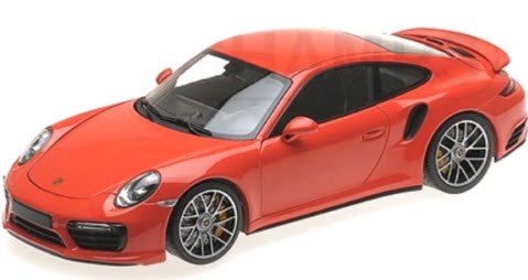 ミニチャンプス 110067120 1/18 ポルシェ 911 (991 II) ターボ S 2016 オレンジ - ミニチャンプス専門店  【Minichamps World】