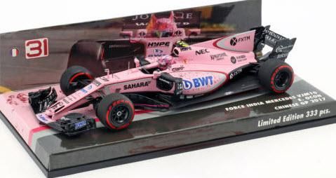 ミニチャンプス 447170231 1/43 サハラ フォース インディア F1チーム