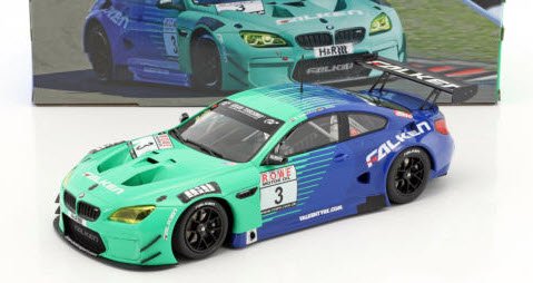 ミニチャンプス 153172693 1/18 BMW M6 GT3 #3 Team Falken ウィナー 4th heat VLN ニュル 2017  特注品 - ミニチャンプス専門店　【Minichamps World】