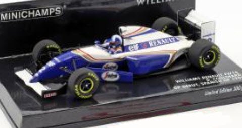ミニチャンプス 417940802 1/43 ウィリアムズ ルノー FW16 #2 デビッド 