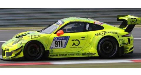 スパーク 18SG031 1/18 Porsche 911 GT3 R No.911 Manthey