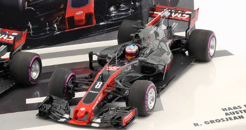 ミニチャンプス 447170820 1/43 HAAS F1 チーム フェラーリ VF-17 #8