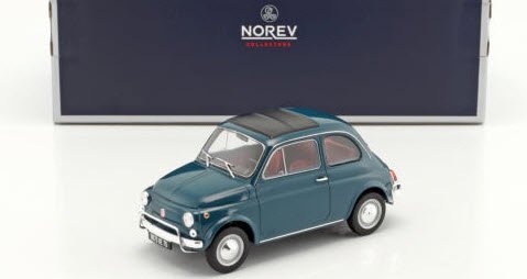 ノレブ 187770 1/18 フィアット 500 L 1968 ブルー - ミニチャンプス専門店 【Minichamps World】