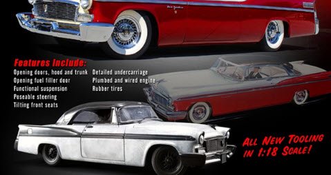 ACME A1809001 1/18 1956 CHRYSLER NEW YORKER ST.REGIS - ミニチャンプス専門店  【Minichamps World】