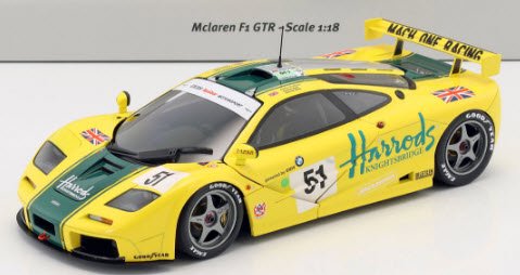 ミニチャンプス 530133551 1/18 マクラーレン F1 GTR #51 