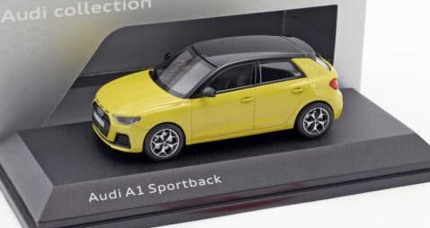 Amazon | アウディ A1 スポーツバック 1/43 ミニカー イエロー