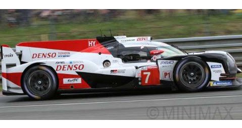 スパーク 18S341 1/18 トヨタ TS050 HYBRID No.7 トヨタ GAZOO Racing 2nd 24H ルマン 2018 M.  Conway - ミニチャンプス専門店　【Minichamps World】