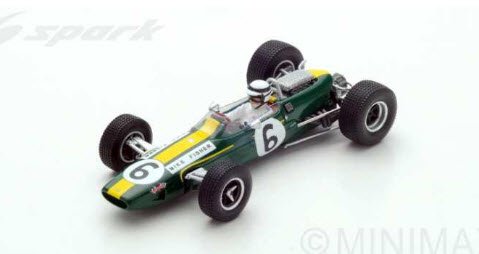 スパーク S7124 1/43 ロータス 33 No.6 Canadian GP 1967 Mike Fisher - ミニチャンプス専門店  【Minichamps World】