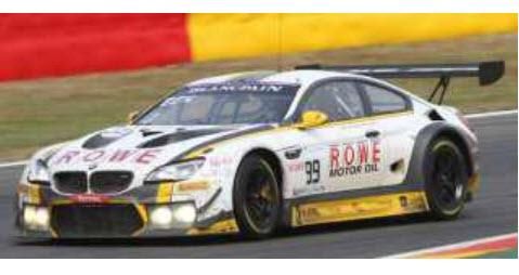 1/43 Spark BMW M6 GT3 Rowe Racing 2nd 24H SPA 2018 #99 White