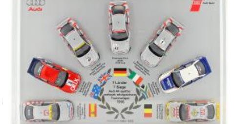 ミニチャンプス 48739 1/43 Audi A4 quattro 7 countries 7 victories / most  successful Touring car 7台セット - ミニチャンプス専門店 【Minichamps World】