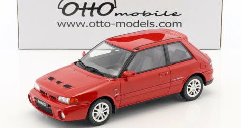 OTTO オットー OTM255 1/18 マツダ 323 GT-R (ファミリア) (レッド 