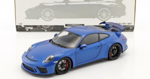 ミニチャンプス 113067030 1/18 ポルシェ 911 (991 II) GT3 2017 ブルーメタリック 特注品 - ミニチャンプス専門店  【Minichamps World】