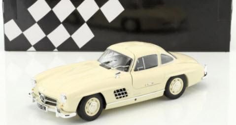 ミニチャンプス 110037212 1/18 メルセデス ベンツ 300 SL (W198) 1955 クリーム - ミニチャンプス専門店　 【Minichamps World】