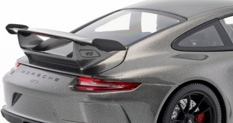 ミニチャンプス 113067034 1/18 ポルシェ 911 (991 II) GT3 2017 agate グレイ メタリック 特注品 -  ミニチャンプス専門店 【Minichamps World】