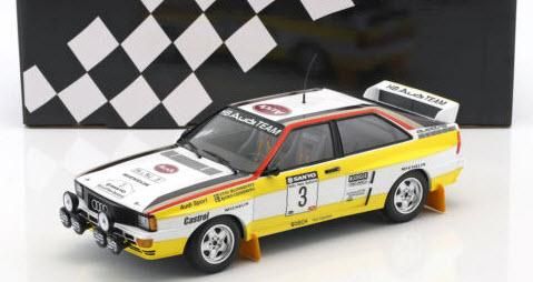 Audi quattro Minichamps3種セット　アウディクワトロ ミニチャンプス 430019429 1/43 アウディ クワトロ 1980