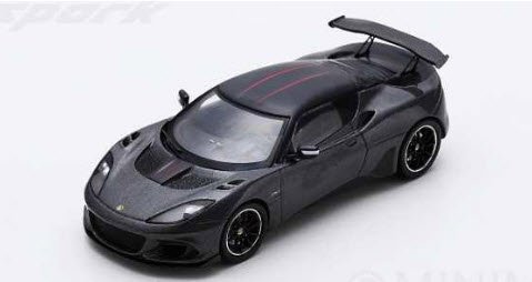スパーク S5066 1/43 Lotus Evora GT430 2017 Dark Grey Metallic