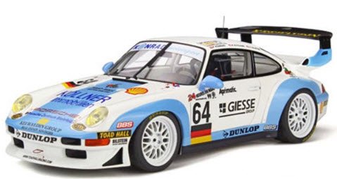 GTスピリット GTS753 1/18 ポルシェ 911 GT2 ル・マン 1999 (ホワイト/ブルー) - ミニチャンプス専門店　 【Minichamps World】