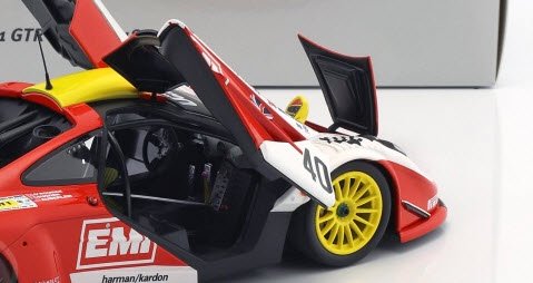 ミニチャンプス 530133840 1/18 マクラーレン F1 GTR #40 4th 24h ルマン 1998 O'Rourke / Sugden  / Auberlein - ミニチャンプス専門店　【Minichamps World】