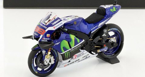 ミニチャンプス 182163099 1/18 ヤマハ YZR-M1 `MOVISTAR YAMAHA` ホルヘ・ロレンソ モトGP 2016 -  ミニチャンプス専門店　【Minichamps World】