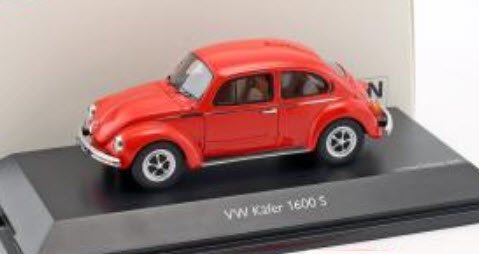 シュコー 450903900 1/43 VW ビートル 1600-S レッド - ミニチャンプス専門店　【Minichamps World】