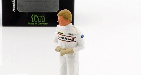 FigurenManufaktur AE180113 1/18 フィギュア アウディ Sport ラリー ドライバー Walter Rohrl  figure - ミニチャンプス専門店　【Minichamps World】