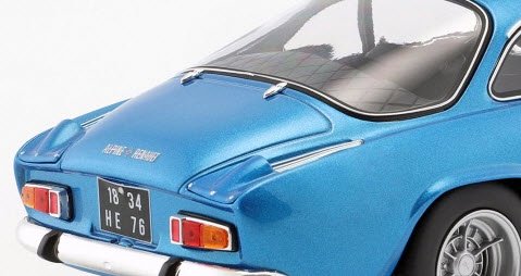 ノレブ 185300 1/18 アルピーヌ ルノー A110 1600S 1971 Blue - ミニチャンプス専門店 【Minichamps  World】