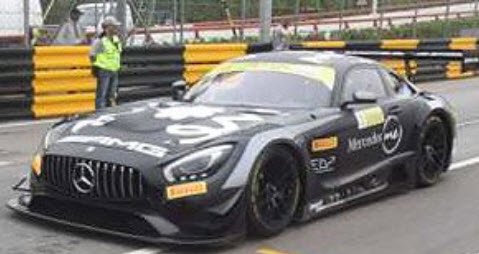 スパーク SA163 1/43 Mercedes-AMG GT3 No.1 Team GruppeM Racing 3rd 