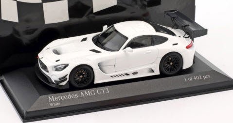 ミニチャンプス 410173200 1/43 メルセデス AMG GT3 プレーン ボディ