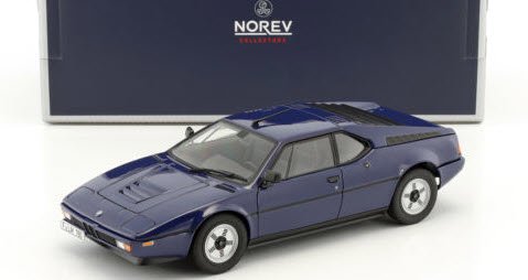 ノレブ 183224 1/18 BMW M1 1980 ブルー - ミニチャンプス専門店 【Minichamps World】