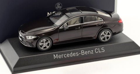 ノレブ 351305 1/43 メルセデス・ベンツ CLS 2018 Ruby Red metallic - ミニチャンプス専門店  【Minichamps World】