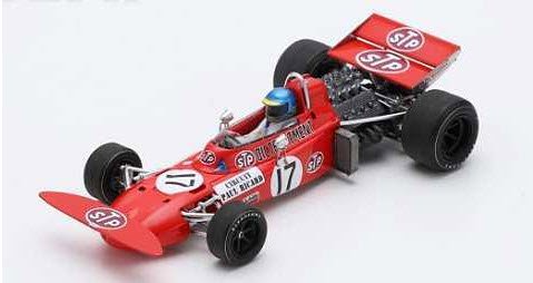 スパーク S7161 1/43 March 711 No.17 French GP 1971 Ronnie Peterson - ミニチャンプス専門店　 【Minichamps World】