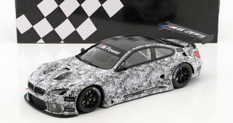 ミニチャンプス 155152699 1/18 BMW M6 GT3 プレゼンテーション スパ