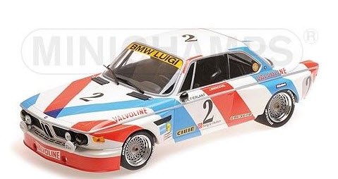 ミニチャンプス 155752602 1/18 BMW 3.0 CSL `LUIGI RACING` #2 スパ・フランコルシャン 24h 1975  ウィナーズ - ミニチャンプス専門店 【Minichamps World】