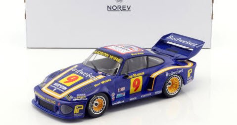 ノレブ NOREV 187434 1/18 ポルシェ 935 #9 Dick Barbour Racing デイトナ 1979 Akin /  McFarlin / Woods 特注品 - ミニチャンプス専門店　【Minichamps World】