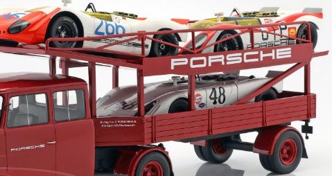 シュコー 450008400 1/18 オペル ブリッツ レーシングトランスポーター `Porsche`vvvv - ミニチャンプス専門店　 【Minichamps World】