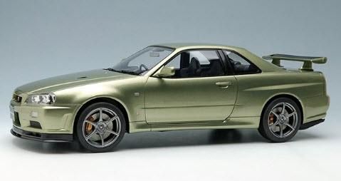 イデア 1/18 日産スカイラインGT-R BNR34 M-spec Nür