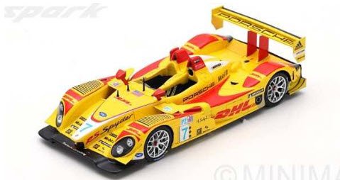 スパーク S4185 1/43 Porsche RS Spyder No.7 Champion LMP2 Class ALMS 2007 Penske  Racing R.Dumas - ミニチャンプス専門店 【Minichamps World】