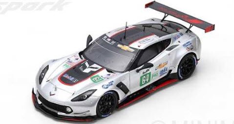 スパーク S5852 1/43 Chevrolet Corvette C7.R No.64 6H Shanghai 2018 Corvette  Racing O.Gavin T.Milner - ミニチャンプス専門店 【Minichamps World】