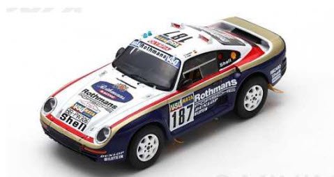 スパーク S7816 1/43 Porsche 959 No.187 Paris-Dakar 1986 R.Kussmaul W.Unger -  ミニチャンプス専門店　【Minichamps World】