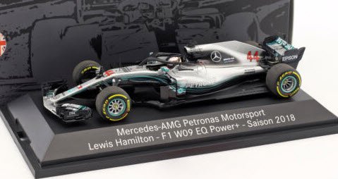 ミニチャンプス B66960559 1/43 メルセデス AMG F1 W09 EQ パワー+ #44