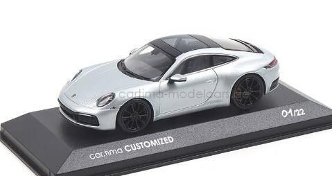 ミニチャンプス CAC04319003 1/43 ポルシェ 911 (992) Carrera S Dolomit シルバー 特注品 -  ミニチャンプス専門店　【Minichamps World】